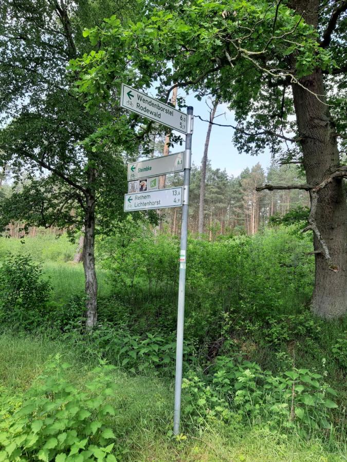 Ferienwohnung Zinne-Wigger Steimbke Exterior foto